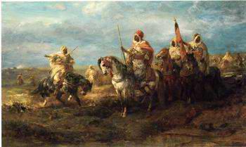 Arab or Arabic people and life. Orientalism oil paintings  380, unknow artist